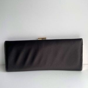 Frances Valentine Eleni Black Clutch
